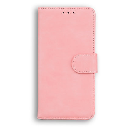 For Blackview A80 Pro Skin Feel Pure Color Flip Leather Phone Case(Pink) - More Brand by buy2fix | Online Shopping UK | buy2fix