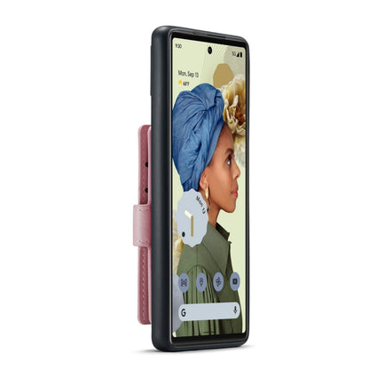 For Google Pixel 7 5G JEEHOOD RFID Anti-Theft Wallet Magnetic PU+TPU Phone Case(Pink) - Google Cases by JEEHOOD | Online Shopping UK | buy2fix