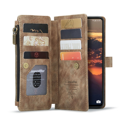 For Samsung Galaxy A53 5G CaseMe C30 Multifunctional Phone Leather Case with Holder & Card Slot & Wallet(Brown) - Galaxy Phone Cases by CaseMe | Online Shopping UK | buy2fix