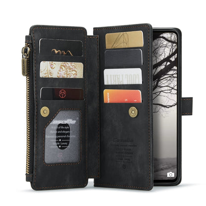 For Samsung Galaxy A53 5G CaseMe C30 Multifunctional Phone Leather Case with Holder & Card Slot & Wallet(Black) - Galaxy Phone Cases by CaseMe | Online Shopping UK | buy2fix