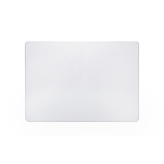 Carbon Fiber Textured Plastic Laptop Protective Case For MacBook Pro 14.2 inch A2442 2021(Transparent) by buy2fix