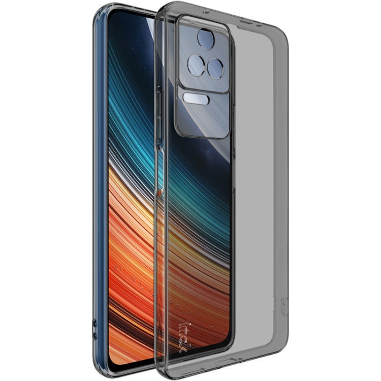 For Xiaomi Redmi K50 / K50 Pro 5G IMAK UX-5 Series Transparent TPU Phone Case(Transparent Black) - Xiaomi Cases by imak | Online Shopping UK | buy2fix