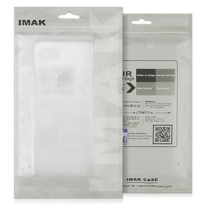 For Xiaomi Redmi K50 / K50 Pro 5G IMAK UX-5 Series Transparent TPU Phone Case(Transparent Black) - Xiaomi Cases by imak | Online Shopping UK | buy2fix