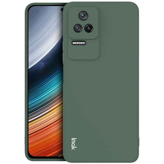 For Xiaomi Redmi K40S 5G IMAK UC-4 Series Straight Edge TPU Soft Phone Case(Dark Green)