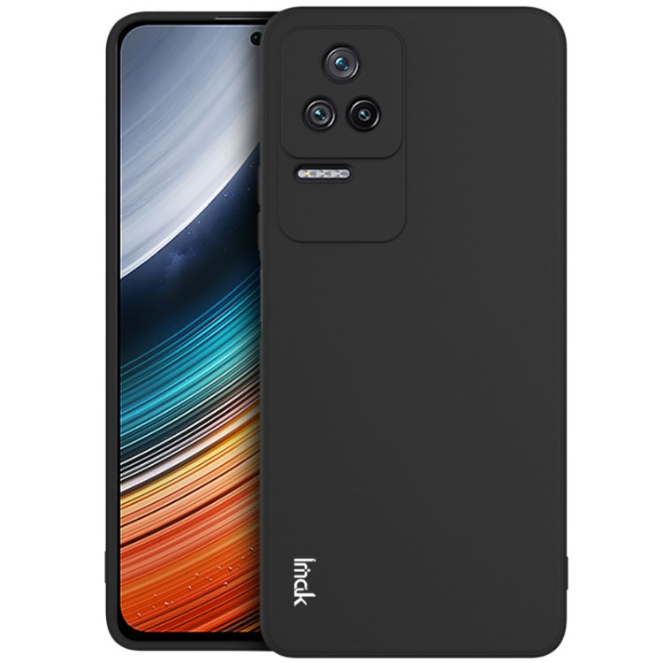 For Xiaomi Redmi K40S 5G IMAK UC-4 Series Straight Edge TPU Soft Phone Case(Black) - Xiaomi Cases by imak | Online Shopping UK | buy2fix