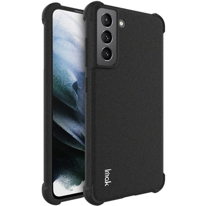 For Samsung Galaxy S21 FE 5G IMAK All-inclusive Shockproof Airbag TPU Case (Matte Black) - Galaxy Phone Cases by imak | Online Shopping UK | buy2fix