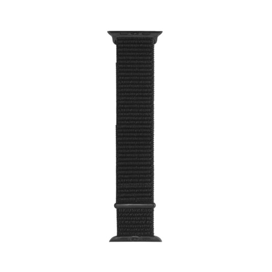 For Apple Watch Series 7 41mm / 6 & SE & 5 & 4 40mm / 3 & 2 & 1 38mm Mutural Nylon Watch Band(Black) by Mutural