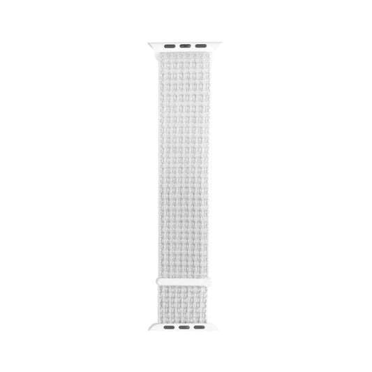 For Apple Watch Series 7 41mm / 6 & SE & 5 & 4 40mm / 3 & 2 & 1 38mm Mutural Nylon Watch Band(White) by Mutural