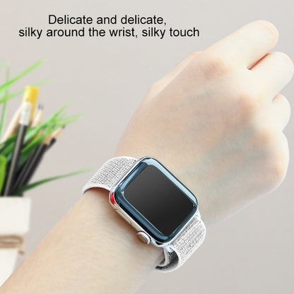 For Apple Watch Ultra 49mm&Watch Ultra 2 49mm / Series 9&8&7 45mm / SE 3&SE 2&6&SE&5&4 44mm / 3&2&1 42mm Mutural Nylon Watch Band(Pink) by Mutural