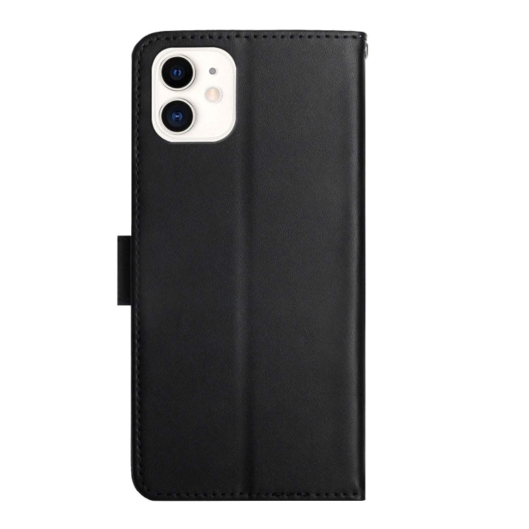 For iPhone 11 Genuine Leather Fingerprint-proof Horizontal Flip Phone Case (Black) - iPhone 11 Cases by buy2fix | Online Shopping UK | buy2fix