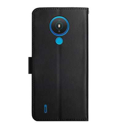 For Nokia 1.4 Genuine Leather Fingerprint-proof Horizontal Flip Phone Case(Black) - Nokia Cases by buy2fix | Online Shopping UK | buy2fix