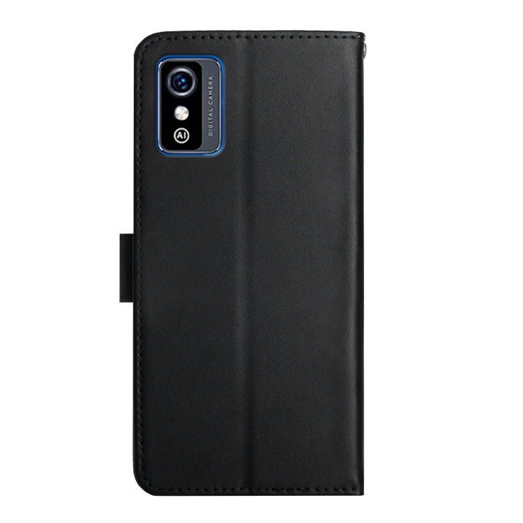 For ZTE Blade L9 Genuine Leather Fingerprint-proof Horizontal Flip Phone Case(Black) - ZTE Cases by buy2fix | Online Shopping UK | buy2fix