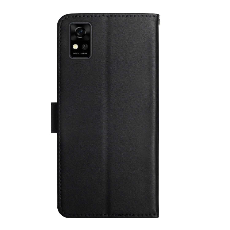 For ZTE Blade A31 Genuine Leather Fingerprint-proof Horizontal Flip Phone Case(Black) - ZTE Cases by buy2fix | Online Shopping UK | buy2fix