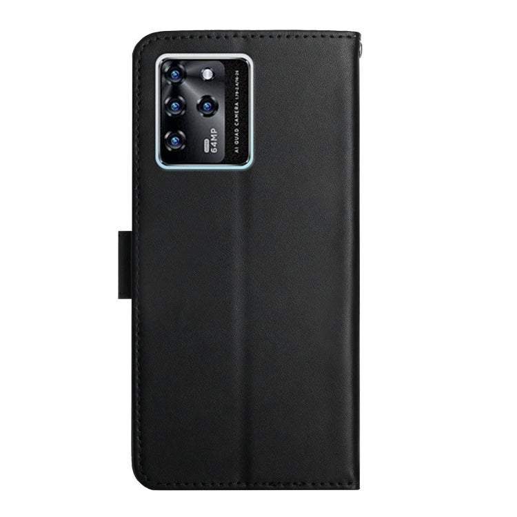 For ZTE Blade V30 Genuine Leather Fingerprint-proof Horizontal Flip Phone Case(Black) - ZTE Cases by buy2fix | Online Shopping UK | buy2fix