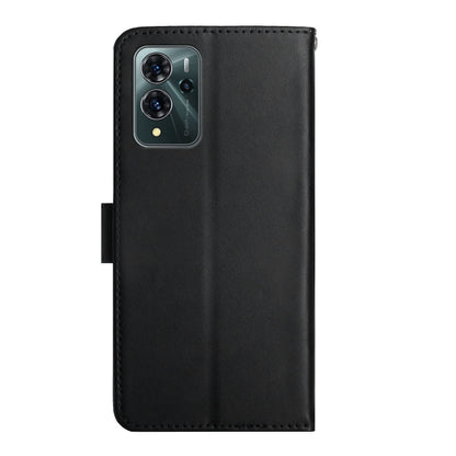 For ZTE Blade V40 Pro Genuine Leather Fingerprint-proof Horizontal Flip Phone Case(Black) - ZTE Cases by buy2fix | Online Shopping UK | buy2fix
