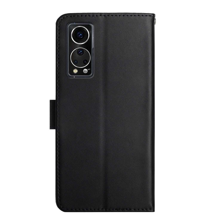 For ZTE Axon 30 Genuine Leather Fingerprint-proof Horizontal Flip Phone Case(Black) - ZTE Cases by buy2fix | Online Shopping UK | buy2fix