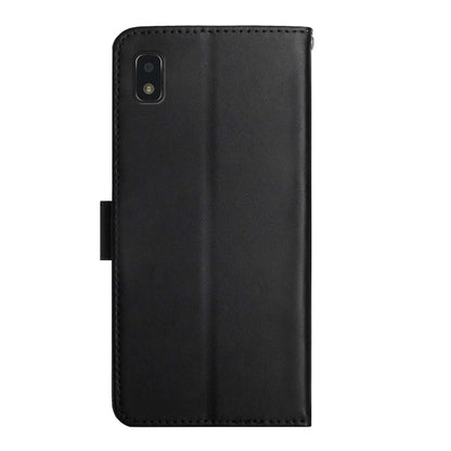 For ZTE Blade L210 Genuine Leather Fingerprint-proof Horizontal Flip Phone Case(Black) - ZTE Cases by buy2fix | Online Shopping UK | buy2fix