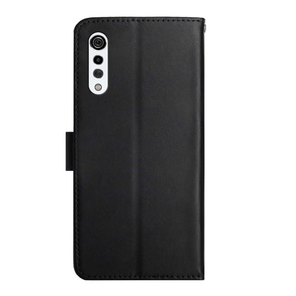 For LG Velvet 2 Pro Genuine Leather Fingerprint-proof Flip Phone Case(Black) - LG by buy2fix | Online Shopping UK | buy2fix