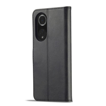 For Honor 50 / nova 9 LC.IMEEKE Calf Texture Leather Phone Case(Black) by LC.IMEEKE