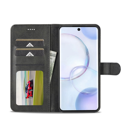 For Honor 50 / nova 9 LC.IMEEKE Calf Texture Leather Phone Case(Black) by LC.IMEEKE