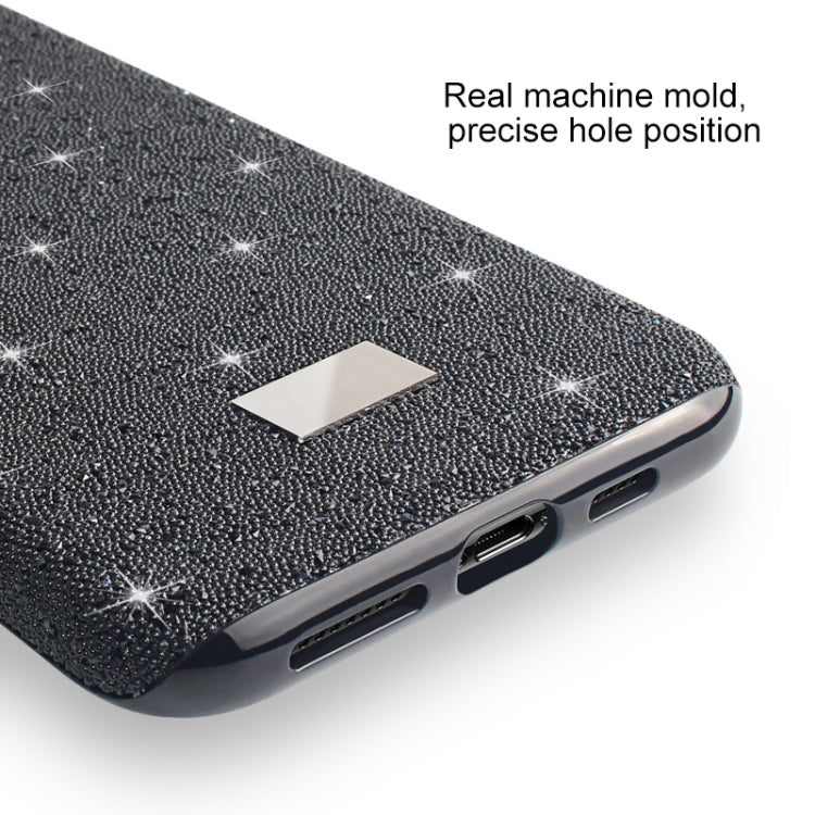 For iPhone 11 Mutural TPU + PC + Diamond Cloth Protective Case(Silver) - iPhone 11 Cases by Mutural | Online Shopping UK | buy2fix