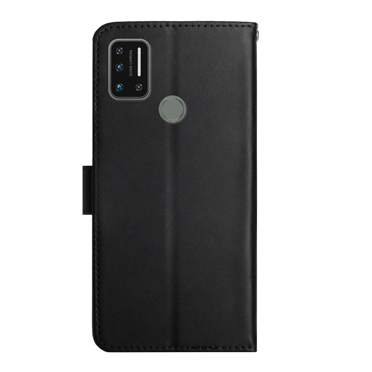 For UMIDIGI A7 Pro Genuine Leather Fingerprint-proof Flip Phone Case(Black) - More Brand by buy2fix | Online Shopping UK | buy2fix