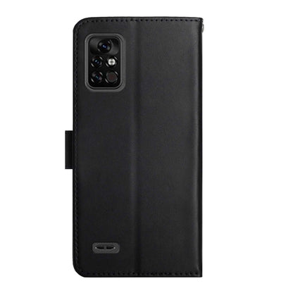 For UMIDIGI BISON Pro Genuine Leather Fingerprint-proof Flip Phone Case(Black) - More Brand by buy2fix | Online Shopping UK | buy2fix