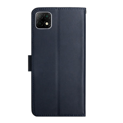 For Wiko T3 Genuine Leather Fingerprint-proof Flip Phone Case(Blue) - More Brand by buy2fix | Online Shopping UK | buy2fix