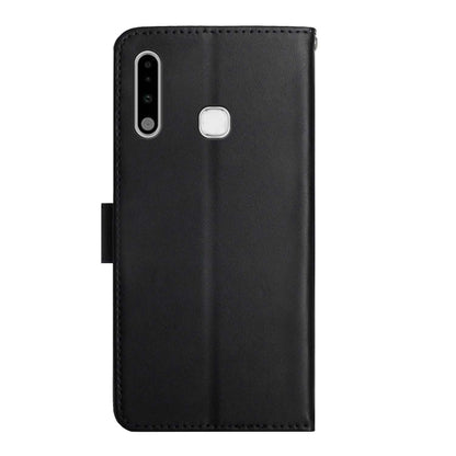 For Samsung Galaxy A70e Genuine Leather Fingerprint-proof Horizontal Flip Phone Case(Black) - Galaxy Phone Cases by buy2fix | Online Shopping UK | buy2fix
