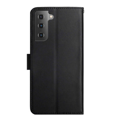 For Samsung Galaxy S22 5G Genuine Leather Fingerprint-proof Horizontal Flip Phone Case(Black) - Galaxy S22 5G Cases by buy2fix | Online Shopping UK | buy2fix