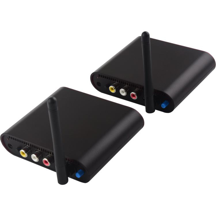 Measy AV530-2 5.8GHz Wireless Audio / Video Transmitter + 2 Receiver, Transmission Distance: 300m, UK Plug (Black) - Set Top Box & Accessories by Measy | Online Shopping UK | buy2fix