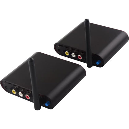 Measy AV530-2 5.8GHz Wireless Audio / Video Transmitter + 2 Receiver, Transmission Distance: 300m, UK Plug (Black) - Set Top Box & Accessories by Measy | Online Shopping UK | buy2fix