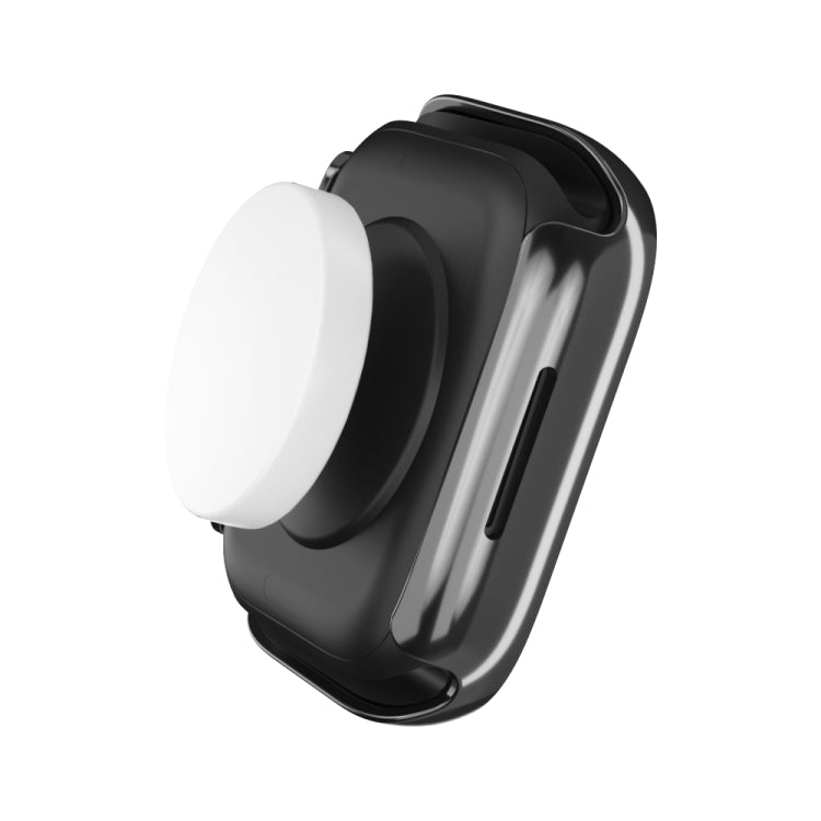 Electroplated PC Hollow Watch Protective Case For Apple Watch Series 9 / 8 / 7 41mm(Black) by buy2fix