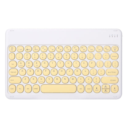 X3 Universal Candy Color Round Keys Bluetooth Keyboard(Lemon Yellow) - Universal Keyboard by buy2fix | Online Shopping UK | buy2fix