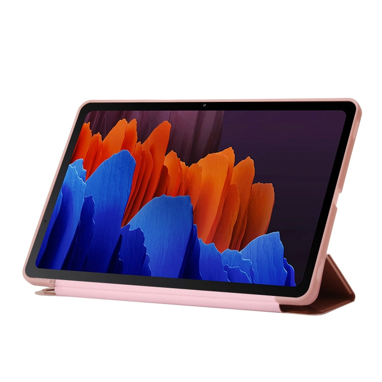 For Samsung Galaxy Tab S8 / S7 Deformation Silicone Leather Tablet Case(Red) by buy2fix