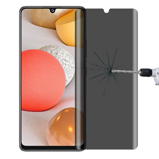 Full Cover Anti-peeping Tempered Glass Film For Samsung Galaxy A42 5G