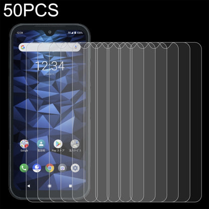 50 PCS 0.26mm 9H 2.5D Tempered Glass Film For Kyocera Digno BX 2 - Others by buy2fix | Online Shopping UK | buy2fix