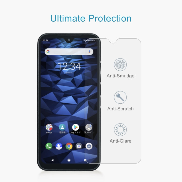 50 PCS 0.26mm 9H 2.5D Tempered Glass Film For Kyocera Digno BX 2 - Others by buy2fix | Online Shopping UK | buy2fix