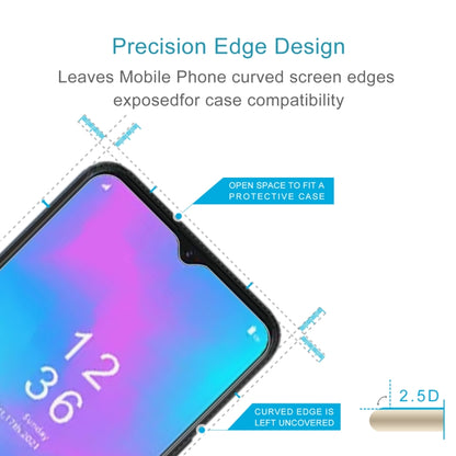 50 PCS 0.26mm 9H 2.5D Tempered Glass Film For Itel Vision 2s - Others by buy2fix | Online Shopping UK | buy2fix
