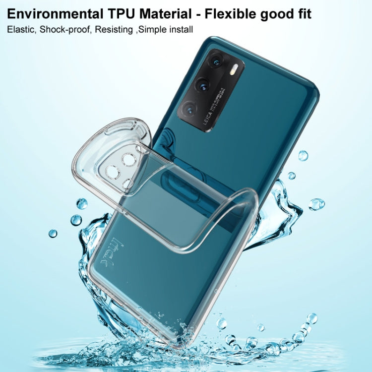 For OPPO Reno7 4G Global / F21 Pro 4G Global / Reno8 4G Global IMAK UX-5 Series Transparent TPU Phone Case(Transparent) - OPPO Cases by imak | Online Shopping UK | buy2fix