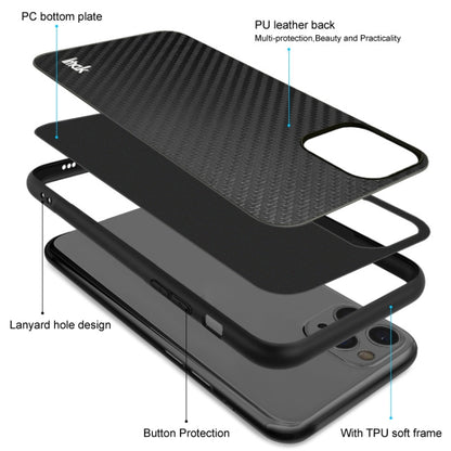 For Samsung Galaxy S22 Ultra 5G imak LX-5 Series PC + TPU Phone Case with Screen Protector(Carbon Fiber Texture) - Galaxy S22 Ultra 5G Cases by imak | Online Shopping UK | buy2fix