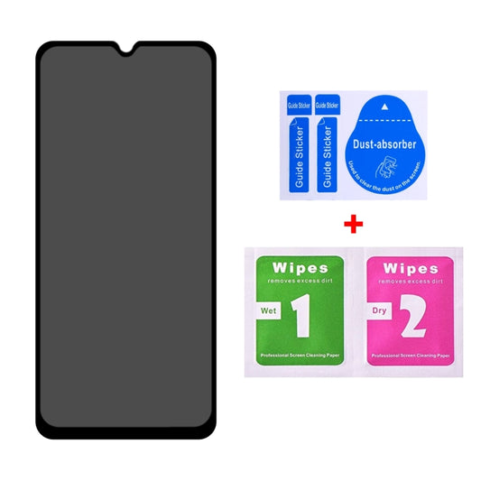 Full Cover Anti-peeping Tempered Glass Film For Xiaomi Redmi 10A by buy2fix