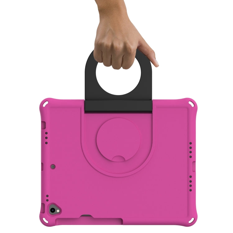 EVA Handle Holder Tablet Case For iPad Air 2019 / Pro 10.5 2017(Rose Red) - iPad Air (2019) Cases by buy2fix | Online Shopping UK | buy2fix