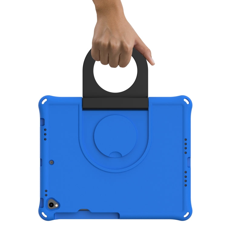 For iPad 10.2 2021 / 2020 / 2019 EVA Handle Holder Tablet Case(Blue) - iPad 10.2 Cases by buy2fix | Online Shopping UK | buy2fix
