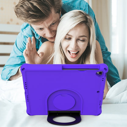 For iPad 10.2 2021 / 2020 / 2019 EVA Handle Holder Tablet Case(Purple) - iPad 10.2 Cases by buy2fix | Online Shopping UK | buy2fix
