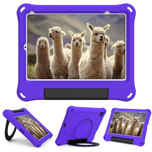 For iPad mini 2024 /mini 6 EVA Handle Holder Tablet Case(Purple) - iPad mini 6 Cases by buy2fix | Online Shopping UK | buy2fix