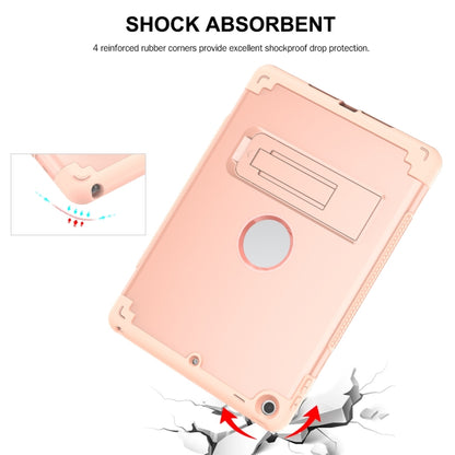 PC+Silicone Holder Tablet Case For iPad 9.7 2018 / 2017(Rose Gold) - iPad 9.7 (2018) & (2017) Cases by buy2fix | Online Shopping UK | buy2fix