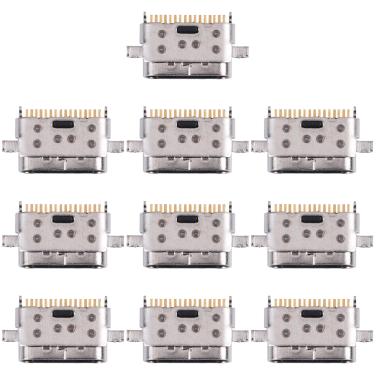 10pcs Charging Port Connector for Samsung Galaxy Tab A7 10.4 2020 SM-T500 SM-505 SM-505N - Tail Connector by buy2fix | Online Shopping UK | buy2fix