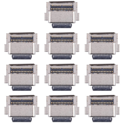 For Samsung Galaxy Z Fold2 5G/W21 5G SM-F916B 10pcs Charging Port Connector - Tail Connector by buy2fix | Online Shopping UK | buy2fix