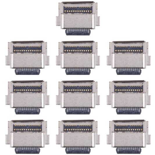 For Samsung Galaxy Z Fold2 5G/W21 5G SM-F916B 10pcs Charging Port Connector - Tail Connector by buy2fix | Online Shopping UK | buy2fix